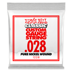 Ernie Ball PURE NICKEL SINGLE-028W         