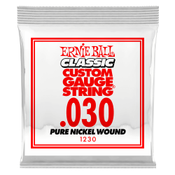 Ernie Ball PURE NICKEL SINGLE-030W