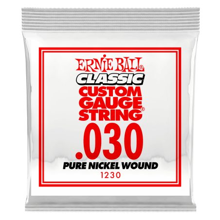 Ernie Ball PURE NICKEL SINGLE-030W         