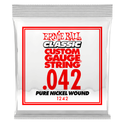 Ernie Ball PURE NICKEL SINGLE-042W