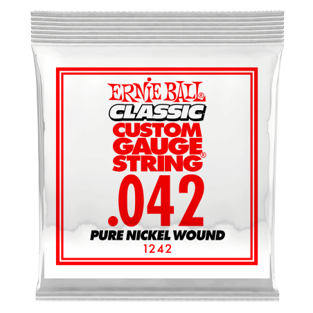 Ernie Ball PURE NICKEL SINGLE-042W         