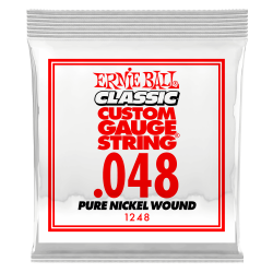 Ernie Ball PURE NICKEL SINGLE-048W         