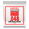 Ernie Ball PURE NICKEL SINGLE-048W         