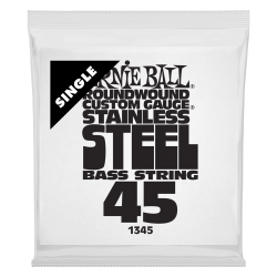 Ernie Ball STAINLESS STEEL BASS SNGL-045W