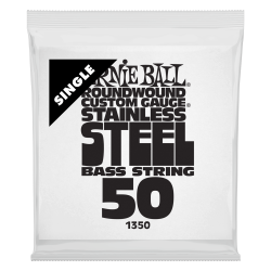 Ernie Ball STAINLESS STEEL BASS Single-050W  