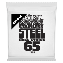 Ernie Ball STAINLESS STEEL BASS Single-065W  