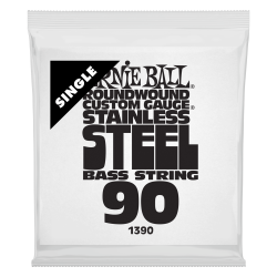Ernie Ball STAINLESS STEEL BASS Single-090W  
