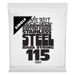 Ernie Ball STAINLESS STEEL BASS SNGL-115W