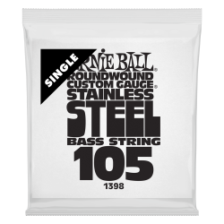 Ernie Ball STAINLESS STEEL BASS SNGL-105W