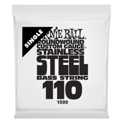 Ernie Ball STAINLESS STEEL BASS SNGL-110W