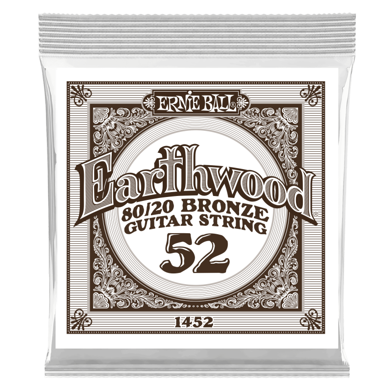 Ernie Ball EARTHWOOD SINGLE-052W           