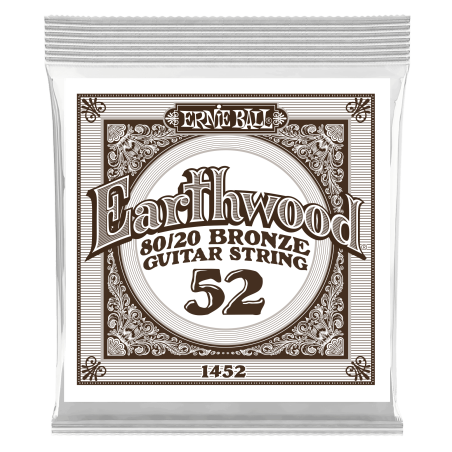 Ernie Ball EARTHWOOD SINGLE-052W           