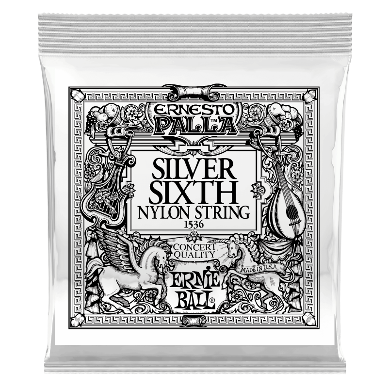 Ernie Ball ERNESTO PALLA NYLN SILVER SNGL-6