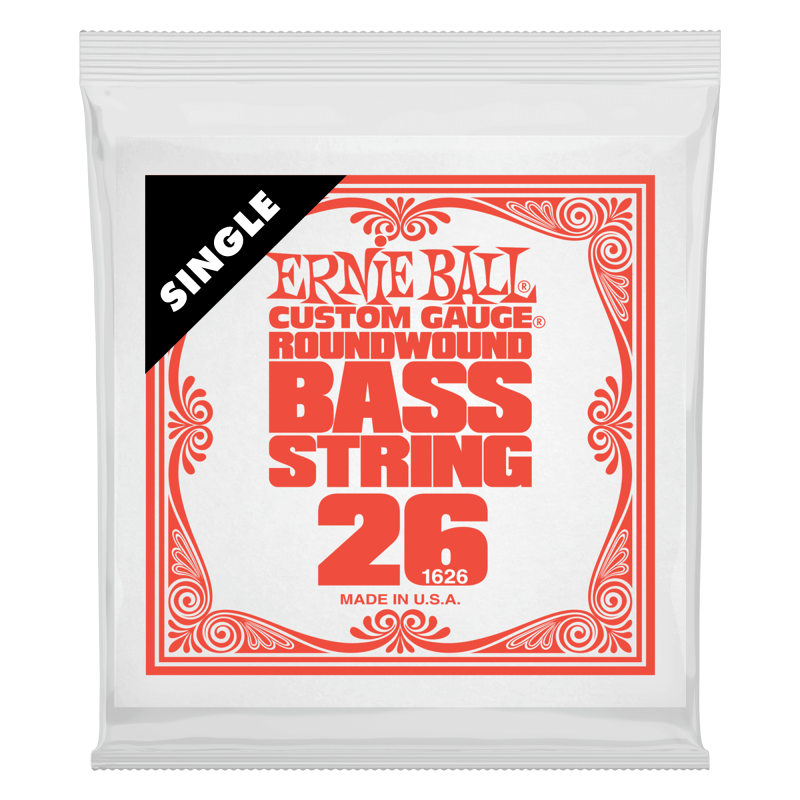 Ernie Ball NICKEL ROUND BASS SINGLE-026W