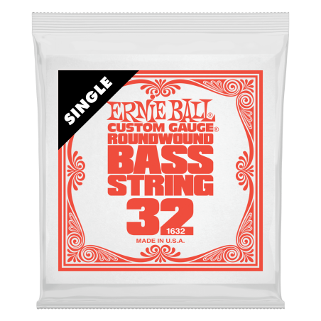 Ernie Ball NICKEL ROUND BASS SINGLE-032W