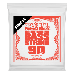 Ernie Ball NICKEL ROUND BASS SINGLE-090W   