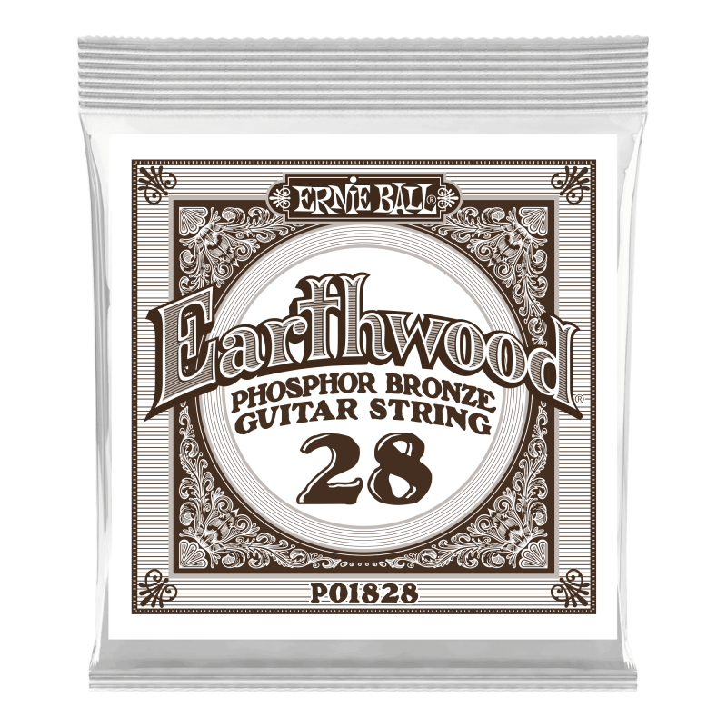 Ernie Ball ERTHWD PHOSPHOR BRNZE SNGL-028W