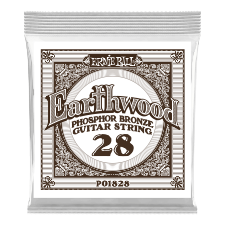 Ernie Ball ERTHWD PHOSPHOR BRNZE Single-028W 