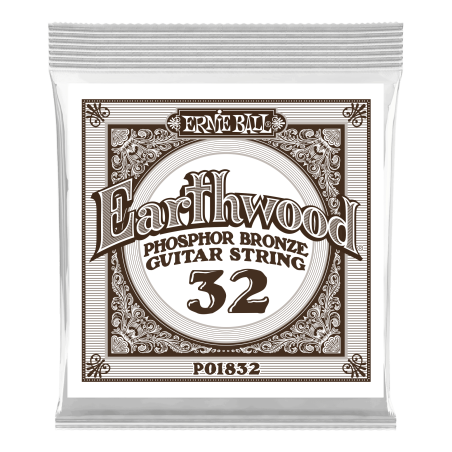 Ernie Ball ERTHWD PHOSPHOR BRNZE SNGL-032W