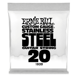 Ernie Ball STAINLES STEEL SINGLE-020W      