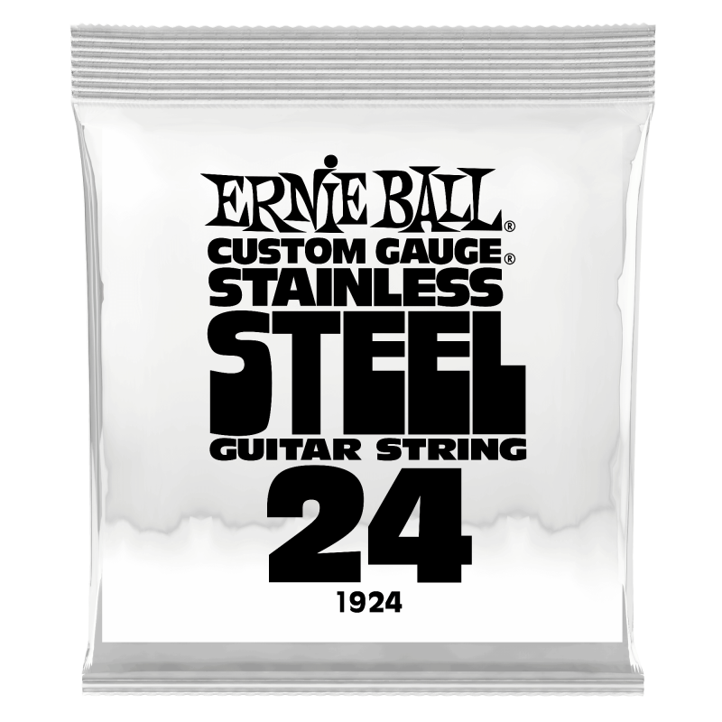 Ernie Ball STAINLES STEEL SINGLE-024W      