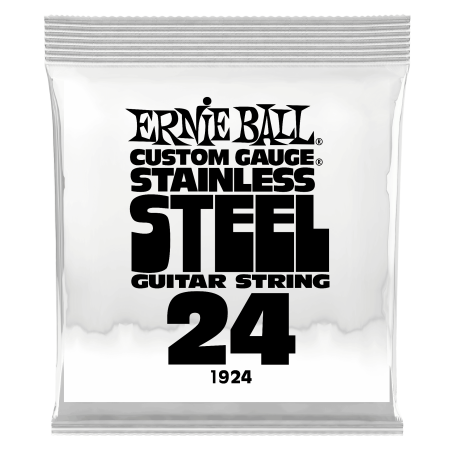 Ernie Ball STAINLES STEEL SINGLE-024W