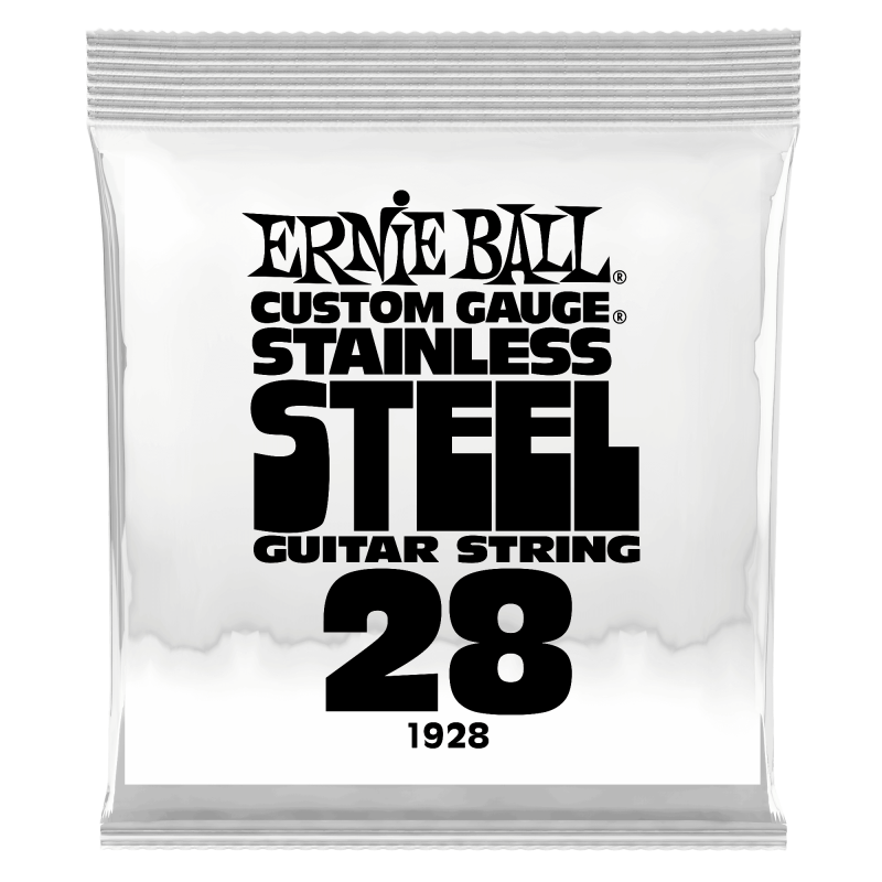 Ernie Ball STAINLES STEEL SINGLE-028W