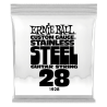 Ernie Ball STAINLES STEEL SINGLE-028W