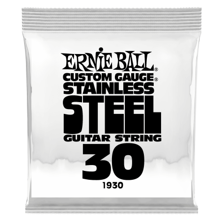 Ernie Ball STAINLES STEEL SINGLE-030W