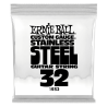 Ernie Ball STAINLES STEEL SINGLE-032W      
