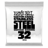 Ernie Ball STAINLES STEEL SINGLE-032W