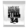 Ernie Ball STAINLES STEEL SINGLE-034W      