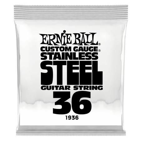 Ernie Ball STAINLES STEEL SINGLE-036W      