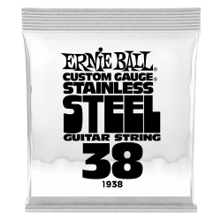 Ernie Ball STAINLES STEEL SINGLE-038W      