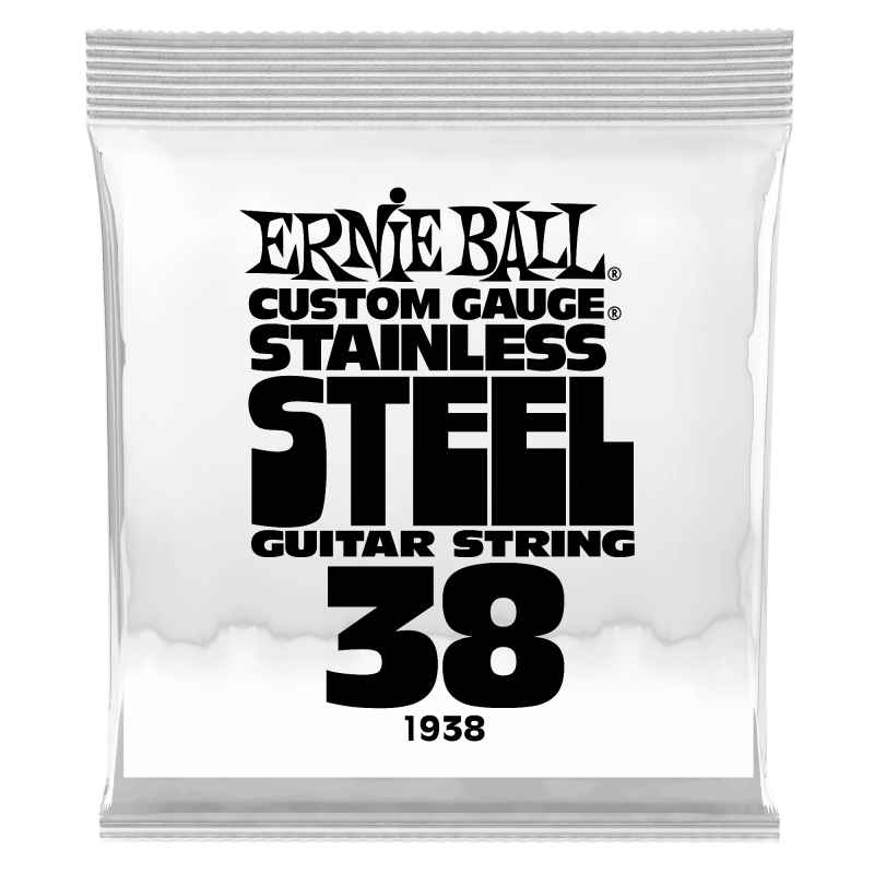 Ernie Ball STAINLES STEEL SINGLE-038W