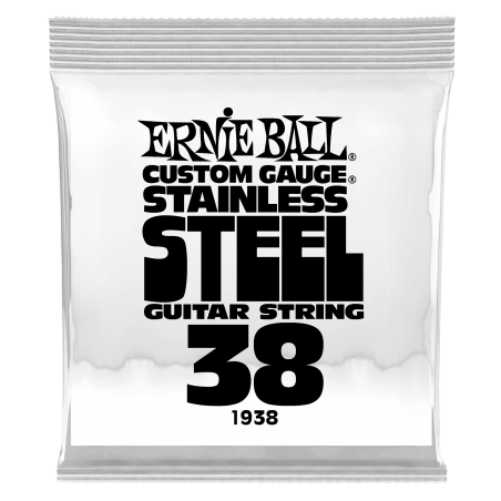 Ernie Ball STAINLES STEEL SINGLE-038W