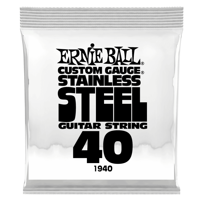 Ernie Ball STAINLES STEEL SINGLE-040W