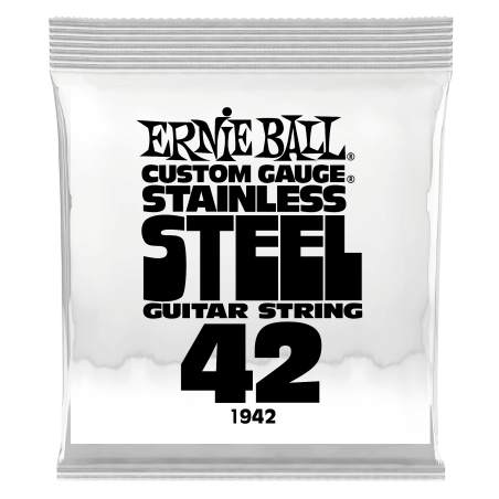 Ernie Ball STAINLES STEEL SINGLE-042W      