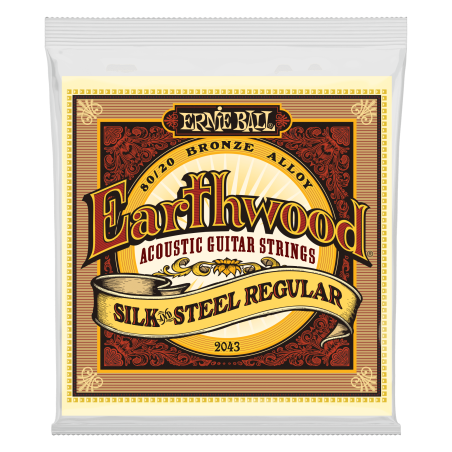 Ernie Ball EARTHWOOD S&S REGULAR 13-56