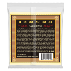 Ernie Ball EARTHWOOD S&S SOFT 11-52