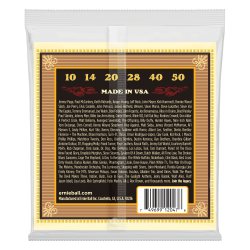 Ernie Ball EARTHWOOD S&S EXTRA SOFT 10-50