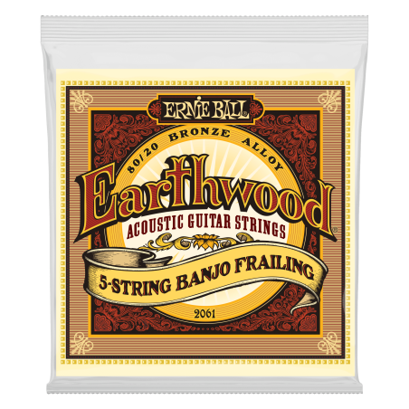 Ernie Ball EARTHWOOD 5-STR BANJO FRAILING