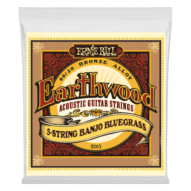 Ernie Ball EARTHWOOD 5-STR BANJO BLUEGRASS