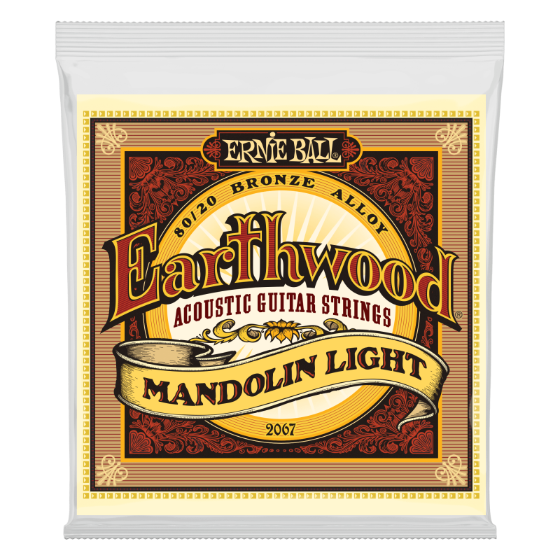 Ernie Ball EARTHWOOD MANDO LIGHT 9-34