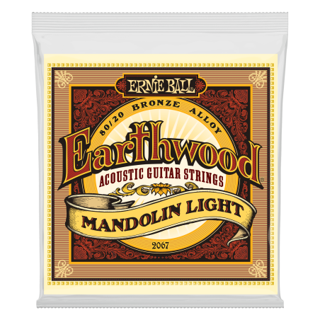 Ernie Ball EARTHWOOD MANDO LIGHT 9-34