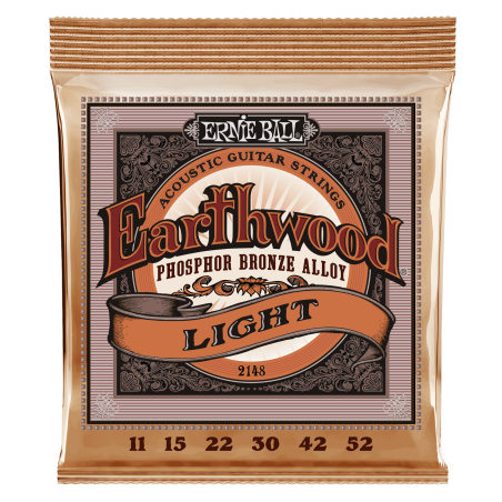 Ernie Ball EARTHWOOD PHOS LIGHT 11-52