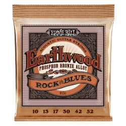 Ernie Ball EARTHWOOD PHOS ROCK & BLUE 10-52