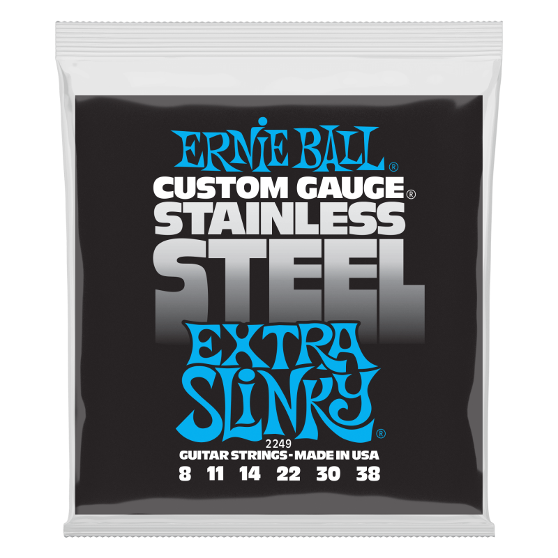 Ernie Ball STAINLESS EXTRA SLINKY 8-38     