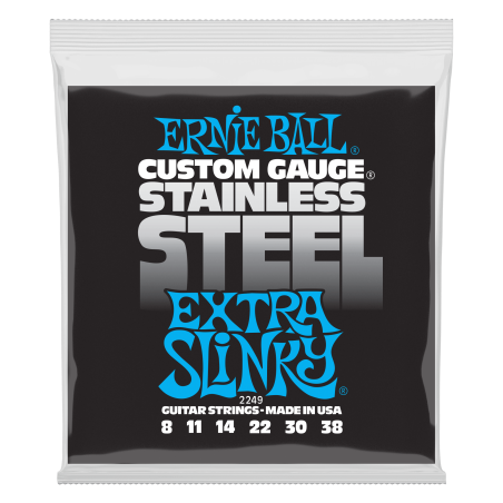 Ernie Ball STAINLESS EXTRA SLINKY 8-38     