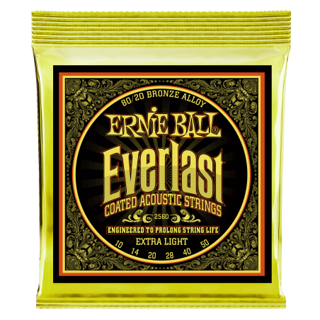 Ernie Ball EVERLAST 80/20 EX LIGHT 10-50